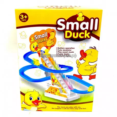 Набор - игра Бегающие уточки на горке / Small duck (6 уточек) 867-11